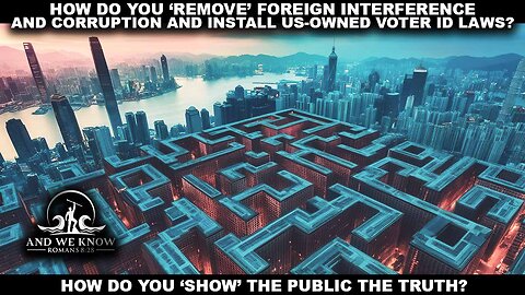 2.12.26: SAVE ACT passes HOUSE, There is no STEP 5, How do you REMOVE Foreign interference? it had to be this way, Pray