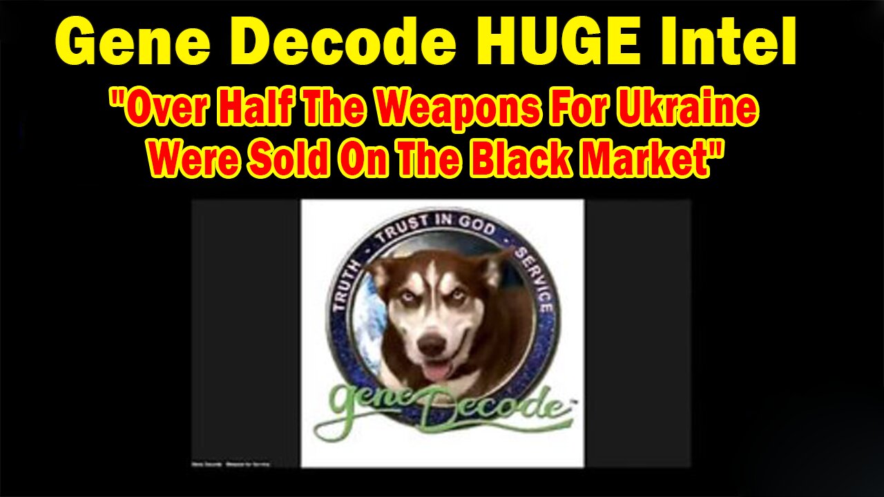 Gene Decode, Charlie Ward & Paul Brooker HUGE Intel 02.18.25: "Over Half The Weapons For Ukraine Were Sold On The Black Market"