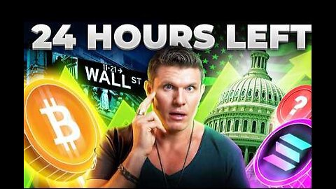 24 HOURS LEFT: 3 Crypto BOMBSHELLS Set To EXPLODE X
