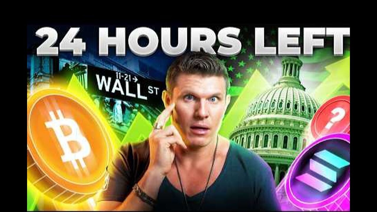 24 HOURS LEFT: 3 Crypto BOMBSHELLS Set To EXPLODE X