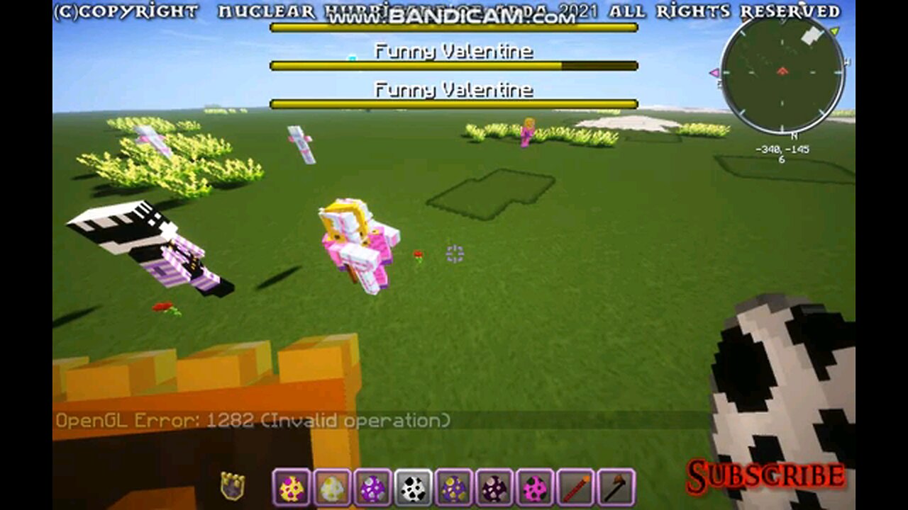 Minecraft mob battle risotto Nero vs funny valentine