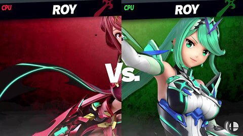 Pyra (Roy) vs Pneuma (Roy) [Chaos Kid SSBU Member Request] -By vaporwavecranberries/sqrta