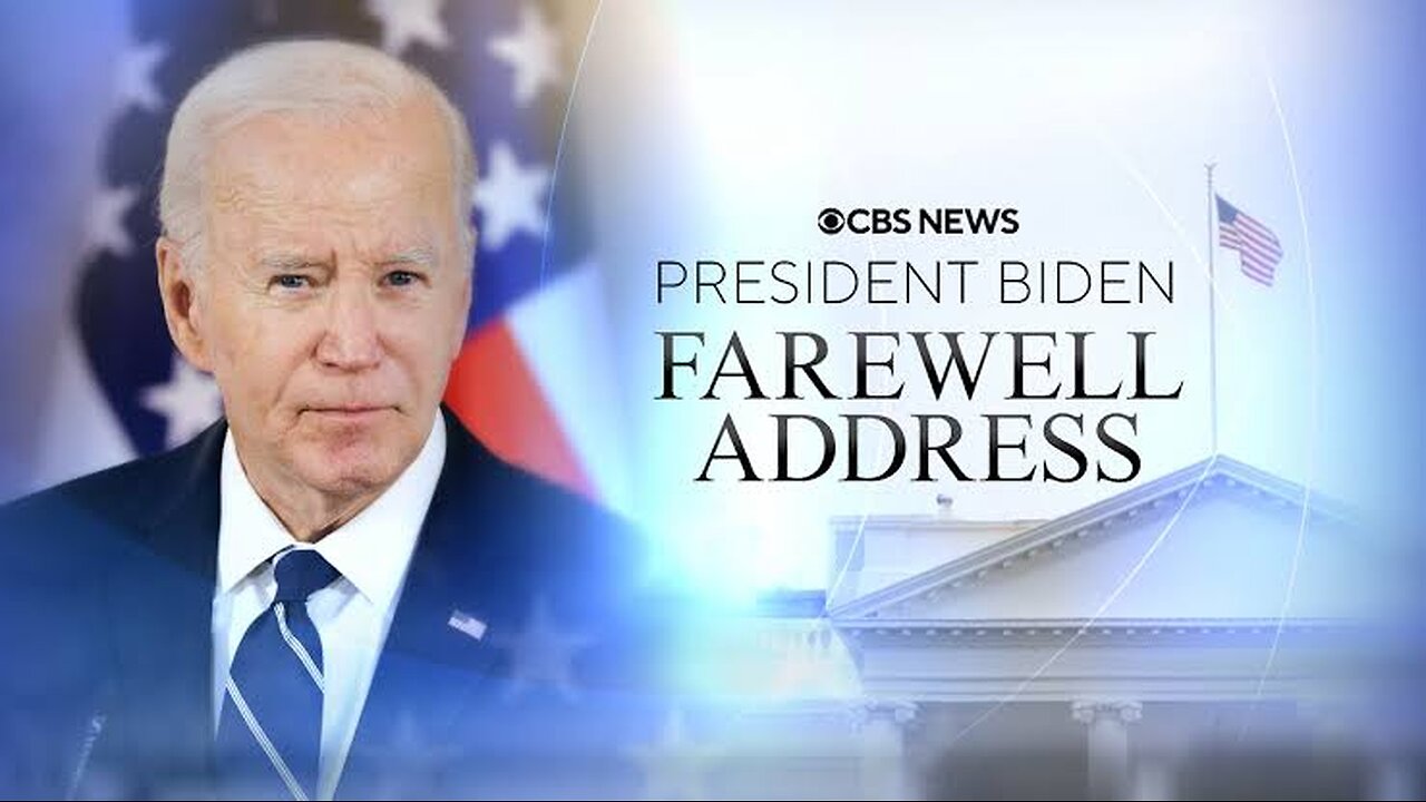 President Biden delivers his farewell address to the nation