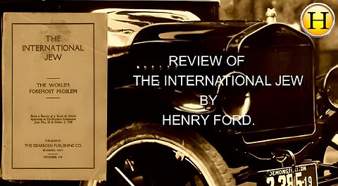 Book Review: Henry Ford ~The International Jew