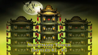 MK Mobile. Nightmare Tower Battles 41 - 45