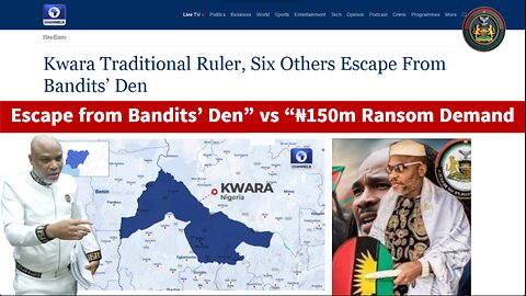 Breaking Kwara Traditional Ruler & Six Others Escape Bandits After N150m Ransom Demand