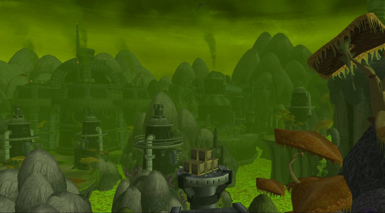 Ratchet and Clank 1 Planet Orxon. (Ratchet)