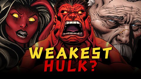 Why Red Hulk Is a Beast… But Has One Fatal Flaw! | Spotlight Savvy