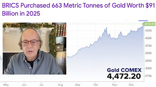 Gold & Silver | "There Are Fundamental Things Driving Gold. Central Banks Are Net Buyers. The Amount of Paper Gold Relative to the Physical Supply Is Probably 100 to 1....Gold to $5K By the End of 2026." - Jim Rickards (11/22/25)