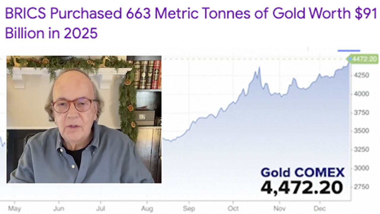 Gold & Silver | "There Are Fundamental Things Driving Gold. Central Banks Are Net Buyers. The Amount of Paper Gold Relative to the Physical Supply Is Probably 100 to 1....Gold to $5K By the End of 2026." - Jim Rickards (11/22/25)