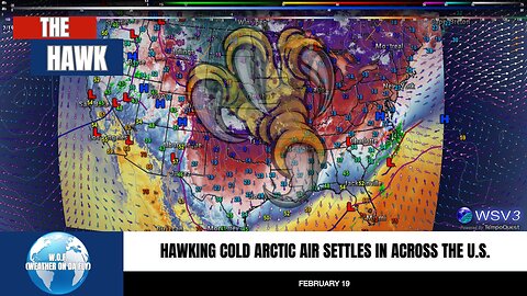 ❄️ Arctic Blast: Record Cold Grips Central U.S. 2/19/25 #shorts #weather