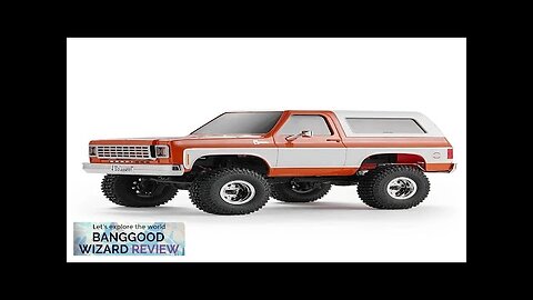 FMS FCX24 RTR for Chevrolet K5 Blazer 1/24 2.4G 4WD RC Car Review