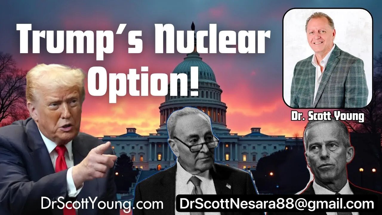 Trump and his Filibuster to break the Democrats!