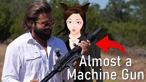 Firearms Vtuber Reacts to The Machine Gun Alternative Anyone Can Buy | Brandon Herrera