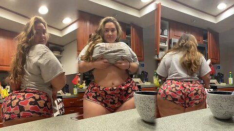 Mythiccal Perfect Curves Plus Sized BBW Model Cooking Goes Viral Overnight