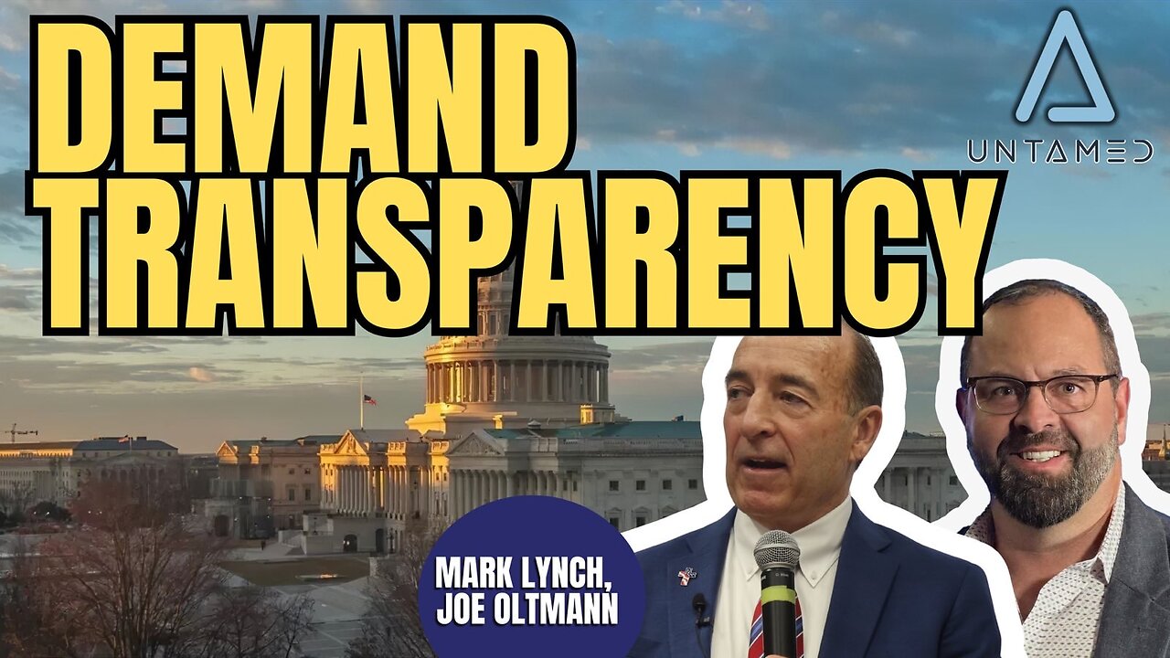Joe Oltmann Untamed | Guest Mark Lynch | Demand Transparency | 11.25.25