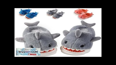 Fiedaz Boys Girls Shark Slippers Kids House Cute Slippers for Toddler Plush Review