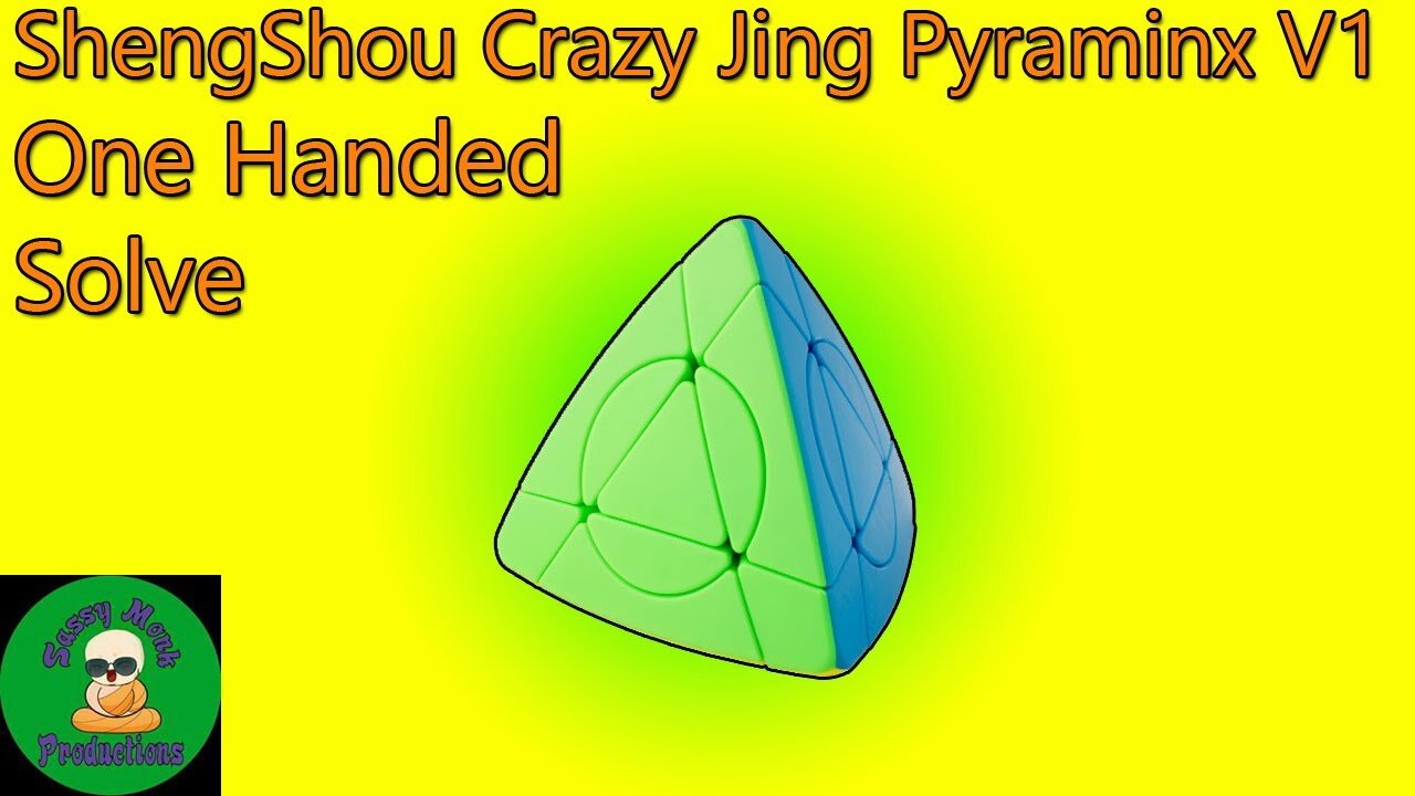 ShengShou Crazy Jing Pyraminx V1 One Handed Solve