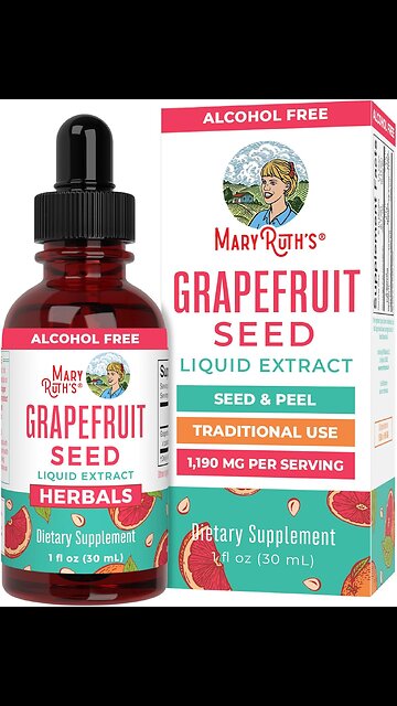 MaryRuth Organics Grapefruit Seed Extract Grapefruit Seed Oil Drops
