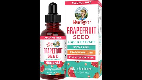 MaryRuth Organics Grapefruit Seed Extract Grapefruit Seed Oil Drops