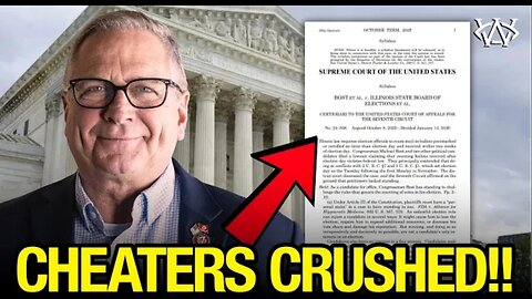 Supreme Court HUGE 6-3 Election Win - Candidates can finally sue over late mail-in ballots ~ by Robert Gouveia Esq 1.15.26