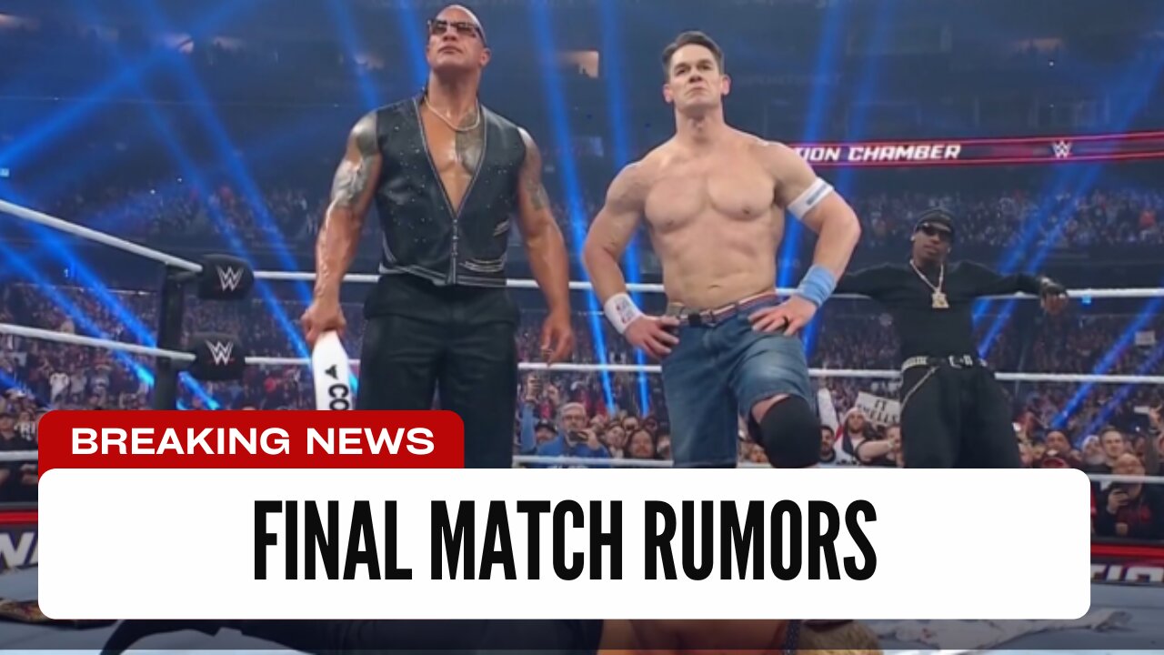 Breaking Down Rumor About Cena's Final Match