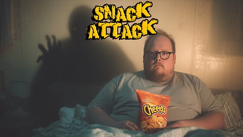 Snack Attack! Thermal Cam Reveals Entity Snatching Dad's Lunch