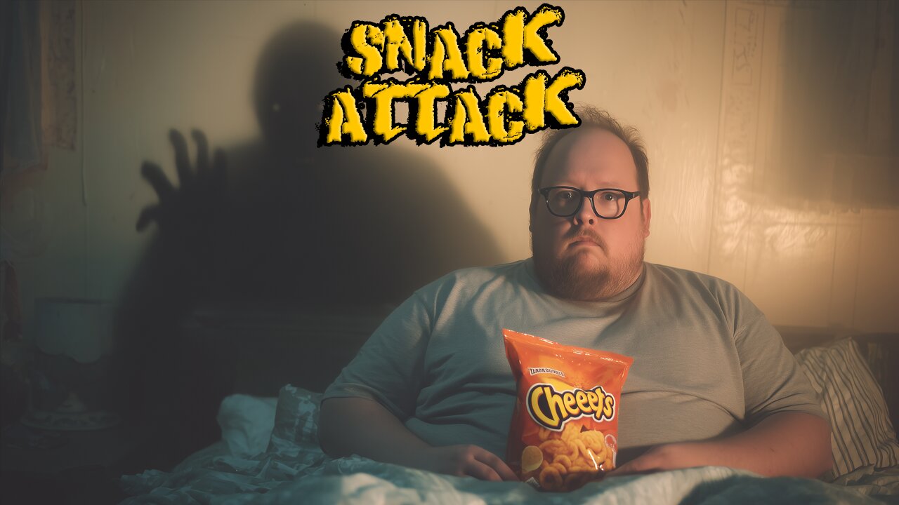 Snack Attack! Thermal Cam Reveals Entity Snatching Dad's Lunch