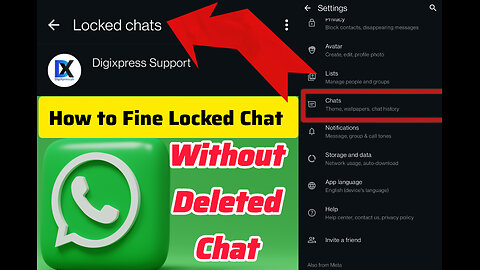 How to Hide WhatsApp Chat/ Find locked Chat in WhatsApp