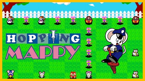 Hopping Mappy (1986) - Arcade Game