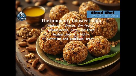 “Golden Immunity Booster Laddu | Homemade Power Balls for Students & New Moms”
