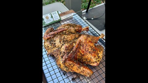 Smoked Garlic Herb Turkey