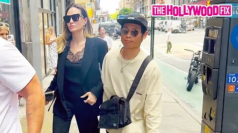 Angelina Jolie's Bodyguard Allegedly Slams Door in Son's Face During New York Shopping Trip