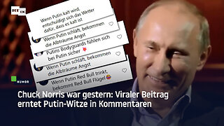 Chuck Norris war gestern: Viraler Beitrag erntet Putin-Witze in Kommentaren