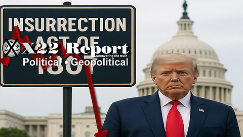 Ep 3779b - Trump Sends A Major Warning To The [DS], Think Enemy Combatants, Insurrection Act