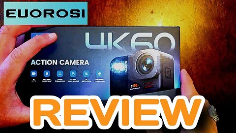 Euorosi Go 10 4k 60fps Action Camera Honest Review {Part 2 of 2}