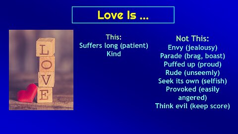 Video Bible Study: 1 Corinthians - #055