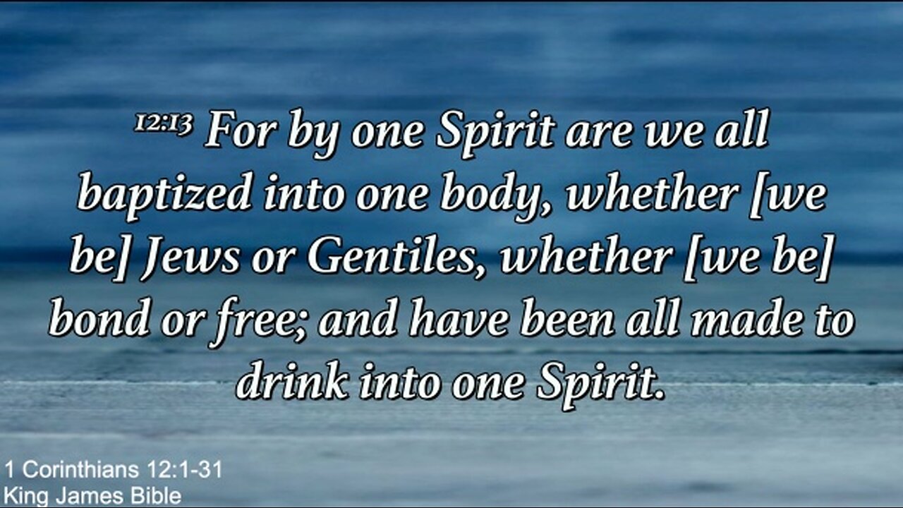 Wednesday Evening Feb 19th - Spirit Baptism