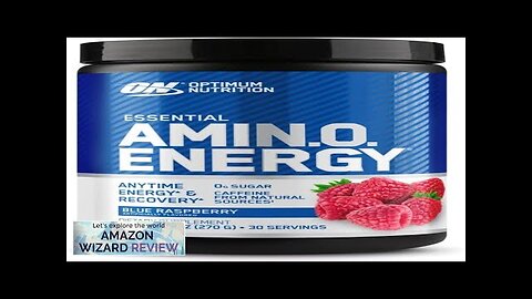 Optimum Nutrition Amino Energy Pre Workout with Green Tea BCAA Amino Review