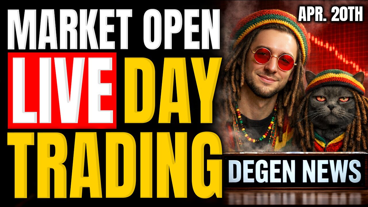 LIVE DAY TRADING +$1M: Stock Market Open, Iran Update & The Week Ahead