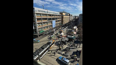 🚨#BREAKING: Footage from the car ramming attack in Mannheim, Germany.