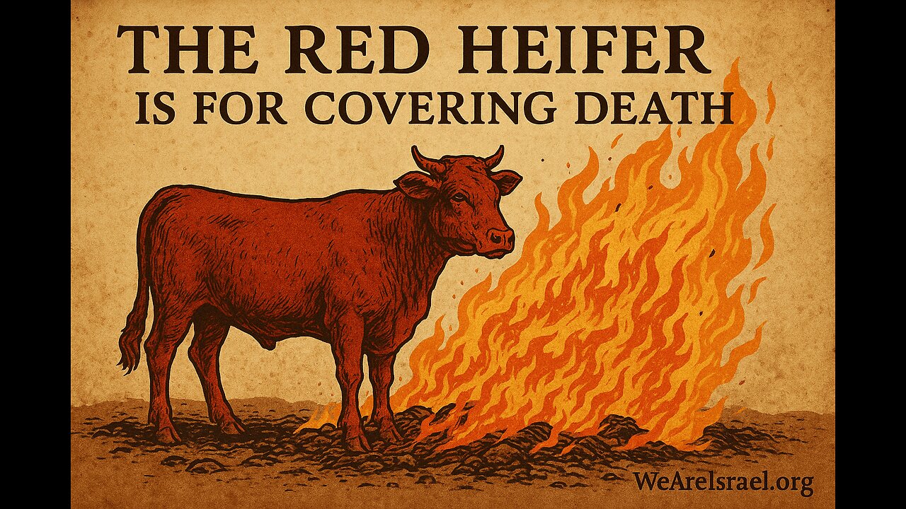 158 - Numbers 19 -The Red Heifer Is For Covering Death