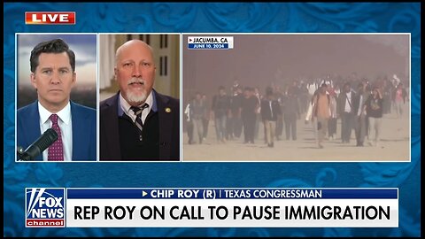 Rep Chip Roy: Pause ALL Immigration
