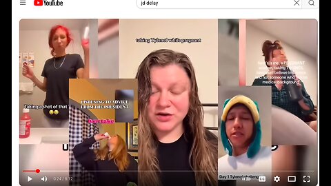 Pregnant Leftist women are now overdosing on Tylenol pills!