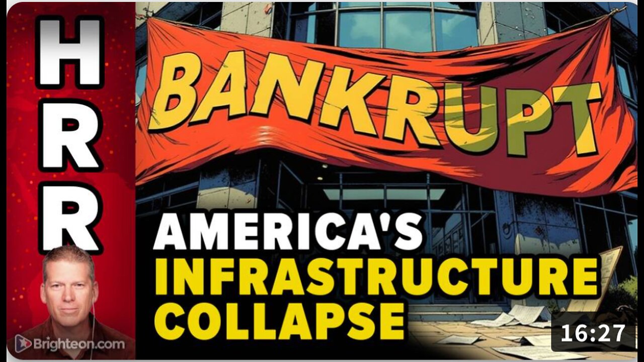 America's core infrastructure is collapsing toward third world status