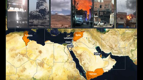 #Israel ,attacked dozens of countries in 72 hours,