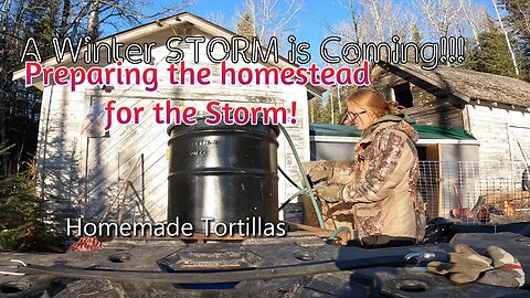 A Winter STORM is coming! | We need to prep NOW!{Part 1}