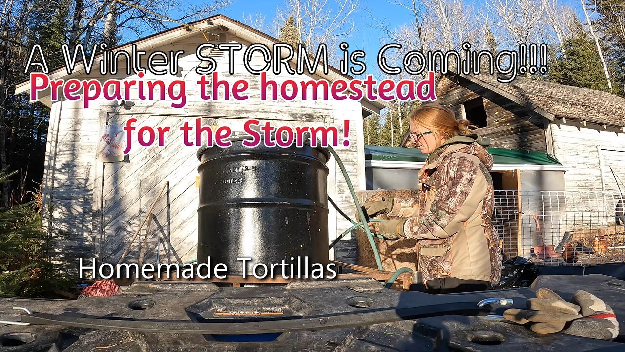 A Winter STORM is coming! | We need to prep NOW!{Part 1}