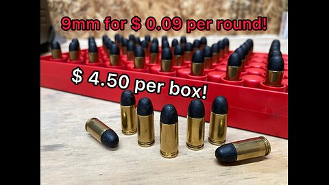 9mm ammo for $0.09 per round in 2025! (HOW TO SHOOT MORE FOR LESS)