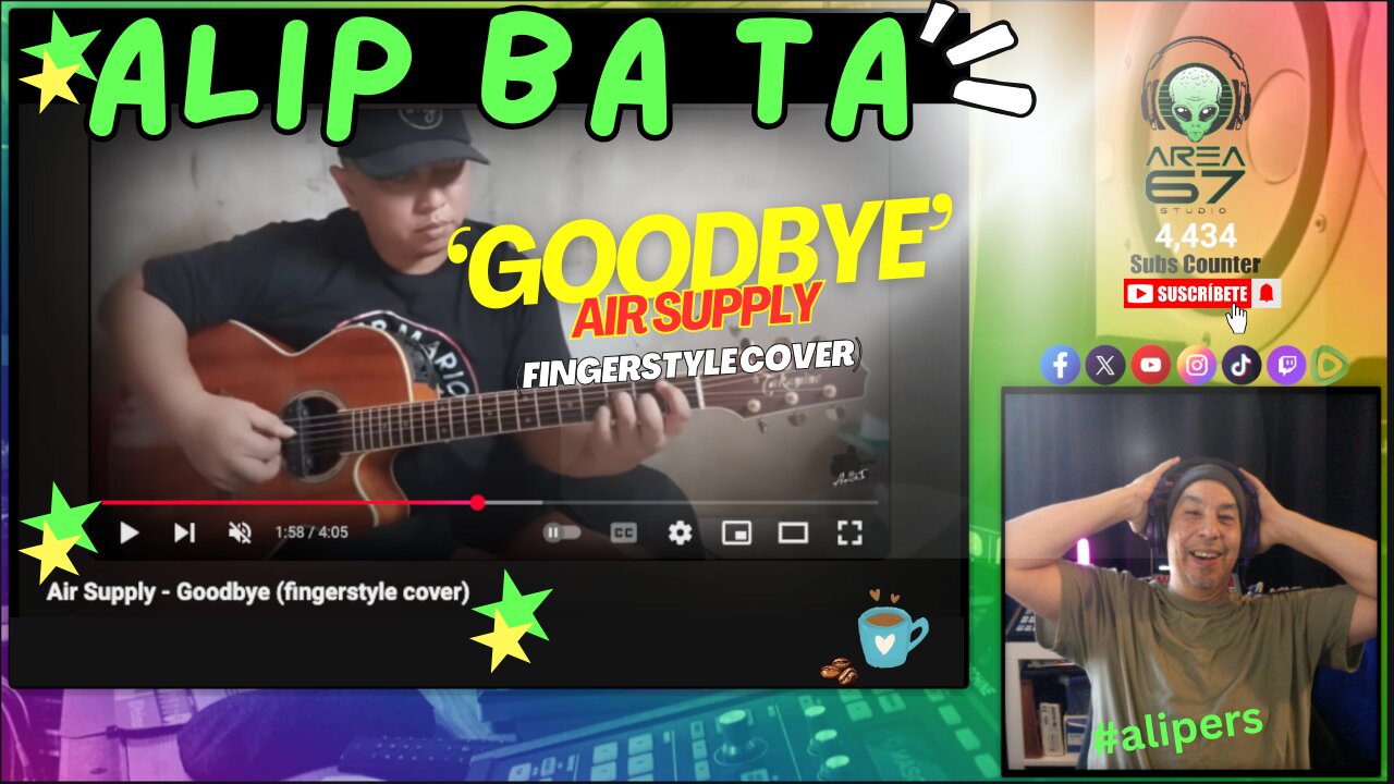 Alip Ba Ta's Stunning Fingerstyle Twist On Goodbye By Air Supply